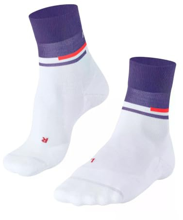 FALKE Damen RU Compression Stabilizing Laufsocken schnelltrocknendes atmungsaktives Lyocell Funktionsmaterial antiblasen mit Kompression stabilisierend am Knöchel kühlend vegan 1 Paar