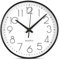 Aolso 8 inch Wall Clock,Silent & Non Ticking Quartz Wall Clock,Battery Operated clocks for Living Room,Bedrooms,Kitchen,School,Office (8 inch-White background