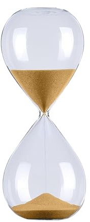XINGLIDA 1 Stunden Sanduhr Timer 60 Minuten Sandtimer Für EIN Effektives Zeitmanagementhaus Oder EIN Büro