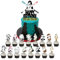 34 Stück Starwarrs Cake Topper, Kuchen Deko, Happy Birthday Cake Topper, Tortendeko Geburstagstorte, Cupcake Toppers Kuchen Deko für Junge Mädchen Kinder Geburtstag Party Dekorationen