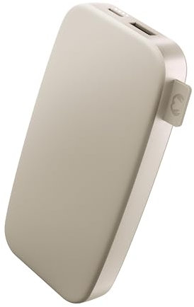 Fresh 'n Rebel Powerbank 12000mAh - USB-C in & Out - Schnelles Aufladen (Fast Charge 20W) - 6 Sicherheitsmerkmale - Tragbarer externer Akku für iPhone und Android (Silky Sand)