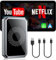 LAMTTO Carplay AI-Box Wireless Adattatore Multimediale Streaming di Netflix YouTube Su Schermo Auto Adattatore Wireless CarPlay Compatibile Auto con CarPlay Cablato e Touchscreen (2016-2020)