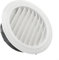 Ventilación redonda de ABS para paredes y techos, con diseño de ala trasera para una instalación rápida y fácil (150 mm)