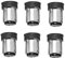 Yardenfun 6 pièces Adaptateur de Douille à Lot de Convertisseurs pour Ampoules LED Facile à Installer et