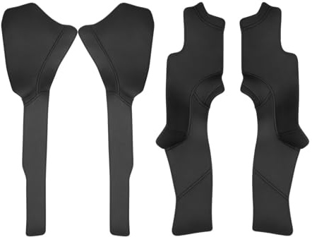 QKVCX for Tesla Model Y Juniper 2025-2026 Sill Armor Set OEM-Integrated Door Entry Guards Anti-Scratch & Mud Proof 4PC Threshold Protectors Model Y Interior Accessories