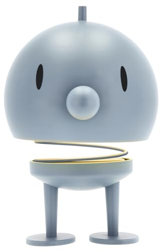 Hoptimist Lampe LED, Nachttischlampe Touch, Kabellose Lampe Tisch, Aufladbare & Dimmbar, Dänischem Design, 15 x 15 x 23 cm, XL, Sky