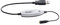 Philips LFH9034 USB Audio Adapter für Kopfhörer oder Lautsprecher mit 3.5 mm, Klinkenstecker, anthrazit/Silber
