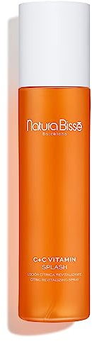 Natura Bisse C+C Vitamin Splash - Hydrating Face Toner Spray - Instantly Awakens Skin & Refreshes Makeup with Vitamin C Antioxidants - Soft Citrus Scent - 7 oz