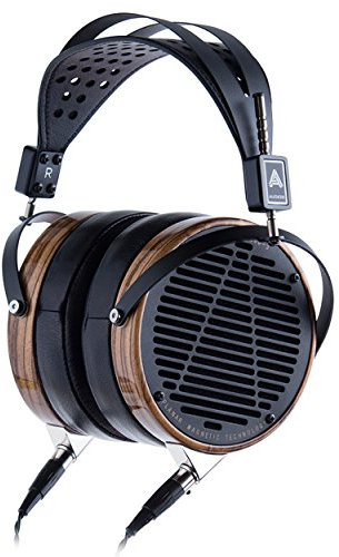 Audeze LCD-3 Sobre la oreja, Auriculares con espalda abierta Anillos de madera de zebrano con nueva diadema con suspensión