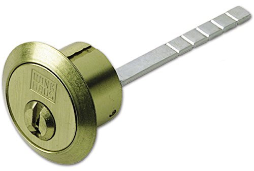 WINKHAUS RPE27/OE2 MM ERC hochwertiger Außenzylinder Schloss key Tec RPE für GEGE Kasten-Reigelschloss. Messing matt inklusive 3 Schlüssel und Befestigungsschrauben