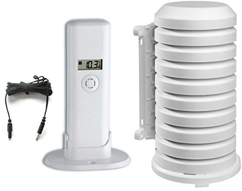 TFA Dostmann Temperatur-Sender 30.3181.IT mit Kabelfühler für Klimalogg Pro (Sender 30.3181 + 98.1114 Wetterschutzgehäuse)