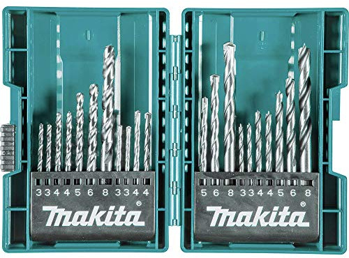 Makita B-44884 21 Pc. Assorted Metric Drill Bit Set