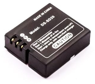 Akkuversum Akku kompatibel mit Hama Action-Cam HD Star 95287, Camcorder/Digitalkamera Li-Ion Batterie