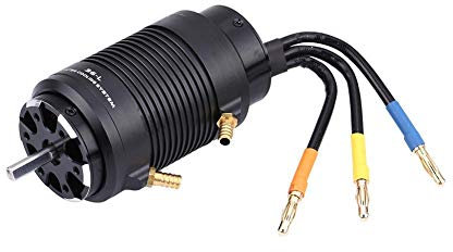 RC Motor, 3680 1800KV Motor mit RM7258 Wasserkühlung Jack Combo Teil Zubehör für 100cm RC Boot Haltbarkeit Hochtemperaturbeständigkeit