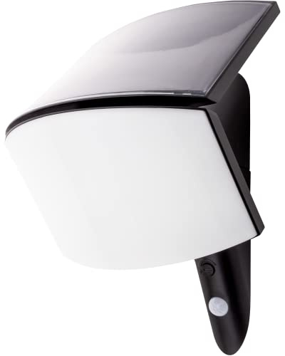 REV Mc SENSOR Solarlampe, LED mit Bewegungsmelder, 3W, 250lm, anthrazit | Außenleuchte