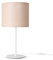 Paco Home Tischlampe Nachttischlampe Tischleuchte Wohnzimmerlampe E14 Schlafzimmerlampe Lampenschirm Stoff Einfarbig Uni Lampe