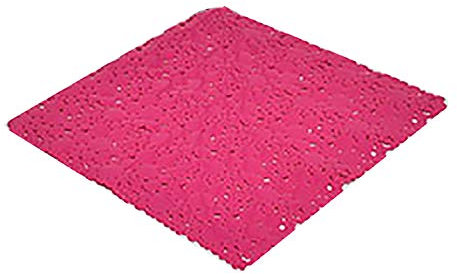 PIATTO DOCCIA IN PVC 50X50CM BOLLE - FUCSIA