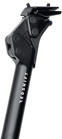 REDSHIFT ShockStop Suspension Seatpost for Bicycles (27.2mm Dia x 280mm Length)