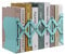 MSDADA Serre-Livres Réglable en Métal, Serre-Livres Robustes, Serre-Livre Télescopique pour Cuisine, Bureau, Ecole, Bibliothèque pour Enfants (Vert Clair)