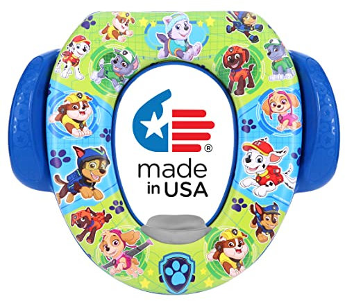 Nickelodeon Asiento de orinal suave Paw Patrol Mission Paw - Asiento de entrenamiento para ir al baño