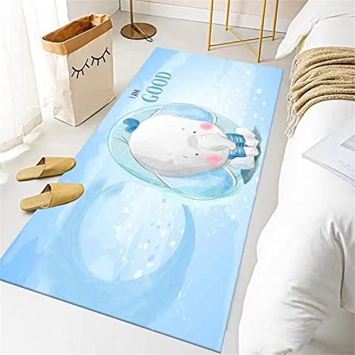 Deko Outdoor Terrasse Spiel Teppich blau waschbare Baby Krabbelmatte weich rutschfest Outdoor Teppich Orientalisch Draußen Teppich 180X230cm