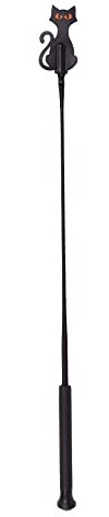 QHP Halloween Reitgerte, Länge:65 cm, Variante:cat
