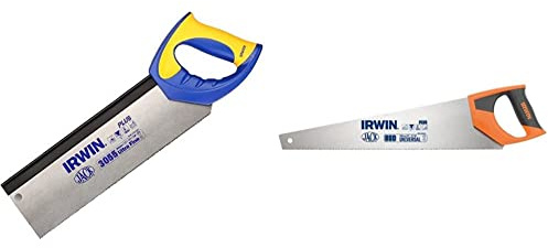 Irwin 10503534 12T/13P XP3055-300 Jack Tenon Saw, 12 & 880UN22 880 UN Universal Saw 550mm (22 inch)