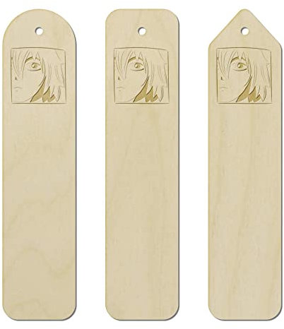 Azeeda 3 x 'Manga Junge' Lesezeichen (BK00012670)