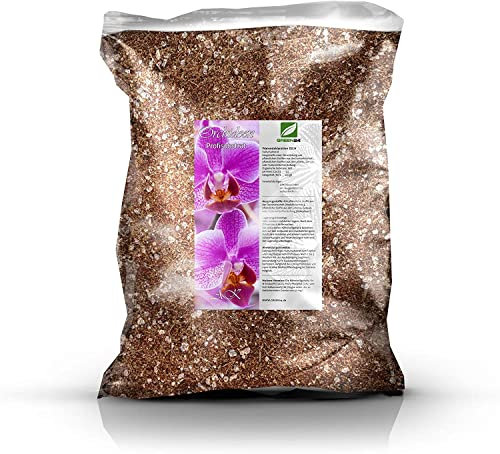 Orchideen Anzuchterde AK Orchideenerde 10 Ltr. Premium Profi Linie Anzucht-Substrat Phalaenopsis, Cattleya, Dendrobium, Paphiopedilum, Cymbidium etc. (Anzucht Fein, 10 Liter)