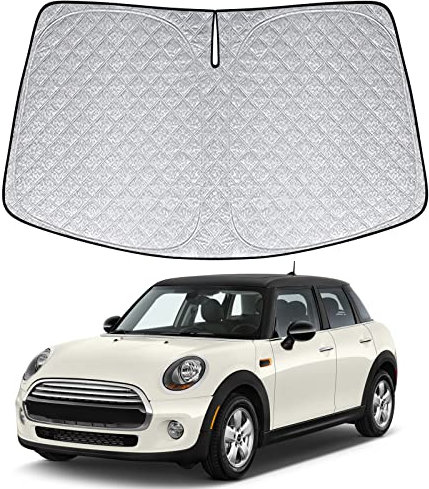 Parasol para Parabrisas Reemplazo para Mini Cooper 2015-2024 F55 F56 F57, Plegable Parasol para Parabrisas de Coche, Parasol para Parabrisas Delantero para Bloquear El 99% de Los Rayos UV