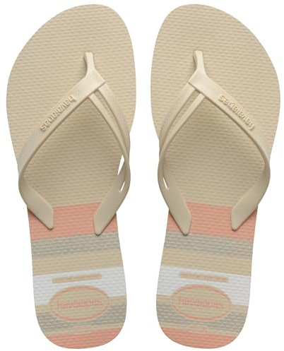Havaianas - Elegance Print, Stylish, Durable, and Comfortable Flip-Flops, with Stylish Straps and Non-Slip Sole, Women