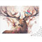 Hölzern Puzzle Magischer Hirsch 1000 Piece Puzzle for Adults and Children Aged 14 and Over, Puzzle with Hirsch Motif 1000pcs (75x50cm)
