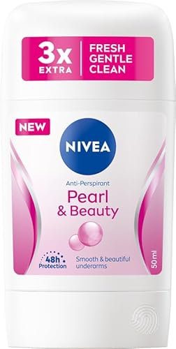 NIVEA Pearl & Beauty 48h Antitranspirant Damen Stift, 50ml
