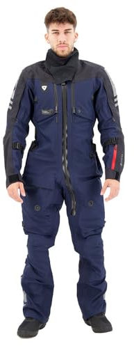 Revit Paramount GTX 1-Teiler Motorrad Textilkombi, dunkelblau/blau, Kurz XXL