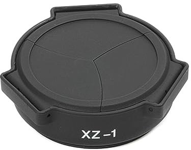 Bouchon d'objectif pour appareil photo Olympus XZ-1 XZ-2 Argenté