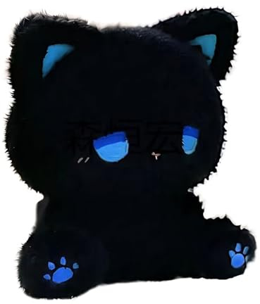 Emo Kitten Plush Katze, süßes Plüschtier Gary Kitten für und Mädchen, Kätzchenplüsch für und Mädchen, interaktives Katzenkissen für Puppengeburtstag