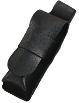 Stabiler Mundharmonika-Halter, wasserabweisendes PU-Lederetui für Outdoor-Auftritte, leicht zu reinigende Mundharmonika-Hülle