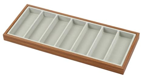 Gcljlmy Vetrina per occhiali da sole, porta occhiali da sole, porta gioielli con 7 scomparti, contenitore per occhiali, organizer per occhiali da sole, colore grigio interno