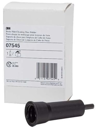 3M CX-DR Brake Hub Cleaning Disc Holder 07545, Black | Black