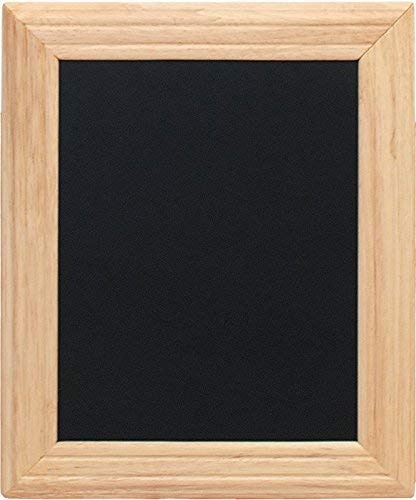 SECURIT - Universal-Wandkreidetafel - Buche - 30 x 40 cm | Melaminoberfläche - Lackierter Hartholzrahmen - Wetterfest