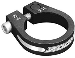 Zoom ZO-3 Abrazadera, Unisex Adulto, Negro, 31.8 mm