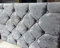 Elegant Beds MARKET STYLE Headboard in Crushed Velvet WITH DIAMONDS Cheapest (4FT6 Double, Slate Grey)