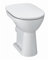 Laufen Pro Stand-WC pergamon; Flachspül-WC, Abgang waagerecht
