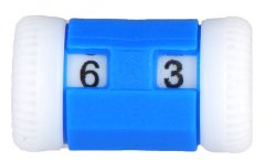 KnitPro KP10812 2 5 mm Small Sizes Row Counter, Blue