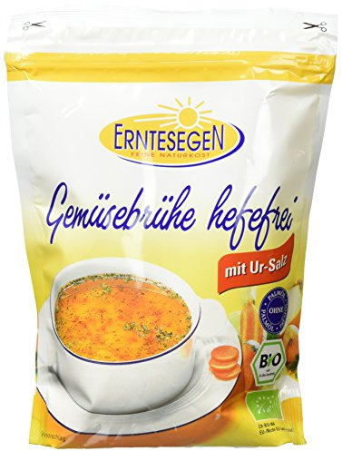 Erntesegen Gemüsebrühe Hefefrei Nachfüllbeutel 264g Bio Würz-Sauce, 3er Pack (3 x 264 g)