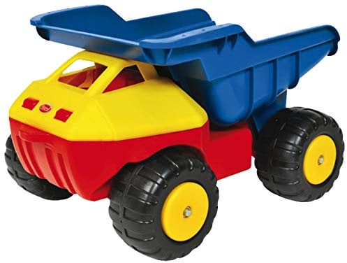 GOWI Giant Truck Kinderfahrzeug, Kindertransporter (GOWI XXL Truck Blau/Gelb)