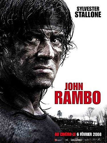 John Rambo Sylvester Stallone 116 x 158 cm Poster Cinema Original