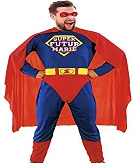 Générique Costume Super Futur MARIÉ