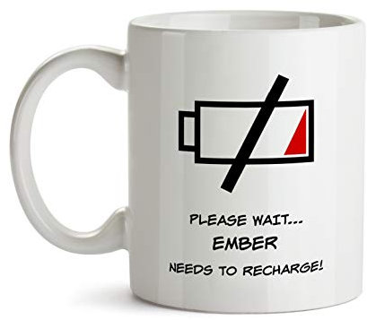 Ember Mug - AA136 Funny Time to Recharge Coffee Cup
