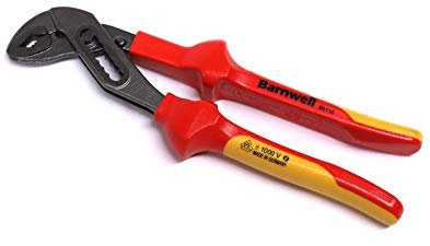 Barnwell 10 Waterpump Plier Water Pump V Jaw Slip Joint VDE 1000v Electricians Made in Germany